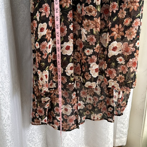 XHILARATION (TARGET) HIGH-LOW CHIFFON DRESS Sz: XXL - Picture 5 of 10
